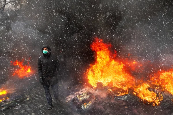 Confrontar o governo e a oposição — Fotografia de Stock