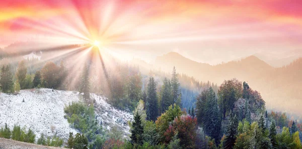 Σόκαλ Ridge το φθινόπωρο — Φωτογραφία Αρχείου