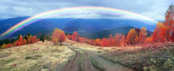 Herbst in pokutsko-bukovina, Karpaten — Stockfoto
