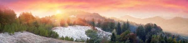 Σόκαλ Ridge το φθινόπωρο — Φωτογραφία Αρχείου