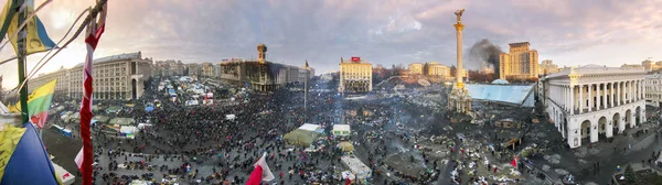 Maidan의 원형 360도 파노라마 — 스톡 사진