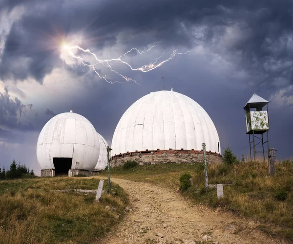 Stazione radar dell'URSS in Ucraina — Foto Stock