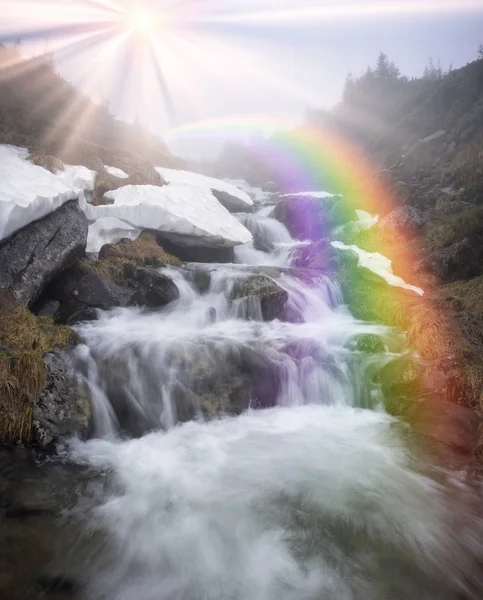 Quelle des prut River — Stockfoto