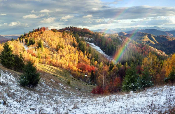 Karpaty na chladný podzim — Stock fotografie