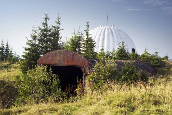 Radar estación de la URSS en Ucrania — Foto de Stock