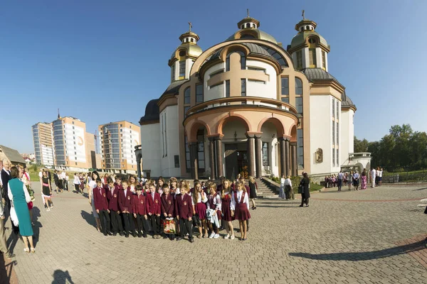 1 september op school — Stockfoto