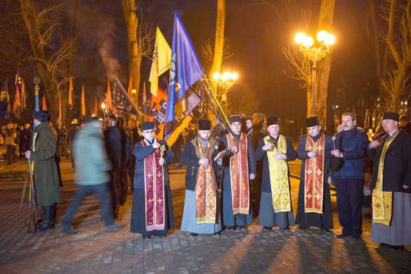 Меморіал хода з факелами — стокове фото