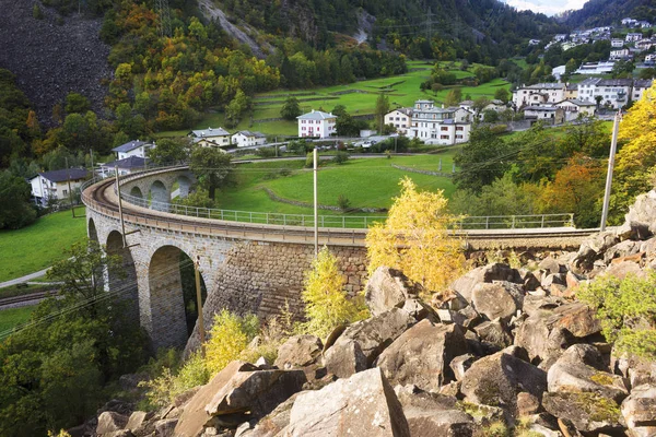 Bruzio bridge viaduct — Stock Photo, Image