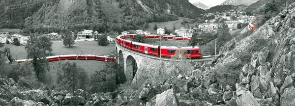 Bruzio híd viadukt — Stock Fotó