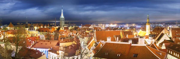 Panorama medievale di Tallinn — Foto Stock