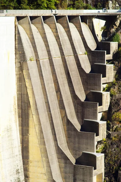 Dam Verzaska Usina Hidrelétrica Lago Vogorno Suíça Onde Famoso Filme — Fotografia de Stock
