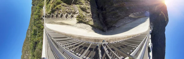 Dam Verzaska Usina Hidrelétrica Lago Vogorno Suíça Onde Famoso Filme — Fotografia de Stock