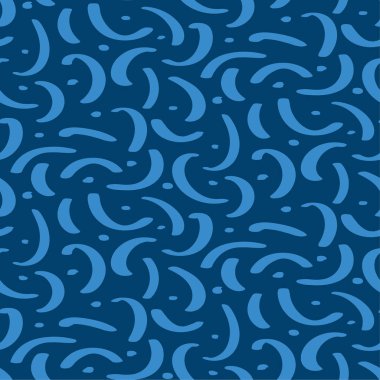 Mavi soyut, pürüzsüz desen