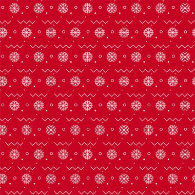 İskandinav seamless modeli. Noel seamless modeli