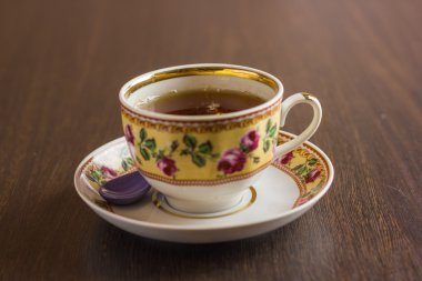 çay shabby chic tarzı