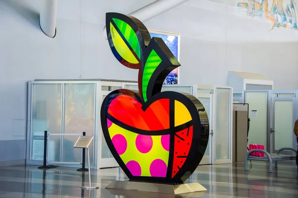 Big Apple Object Jfk Airport New York Cool Interior Decorations — Stock Photo, Image