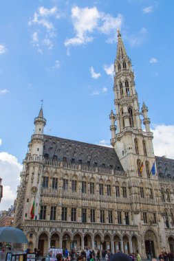 Evin kralın Brussel Grand Palace
