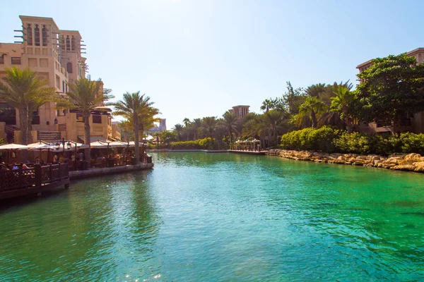 Madinat Jumeirah hotel in Dubai — Stock Photo, Image