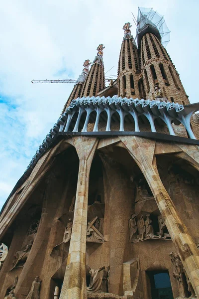 Úžasná Sagrada Familia Barceloně — Stock fotografie