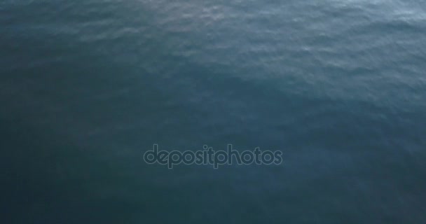 Hermosa Vista Aérea Del Océano Pacífico Los Ángeles Por Playa — Vídeos de Stock