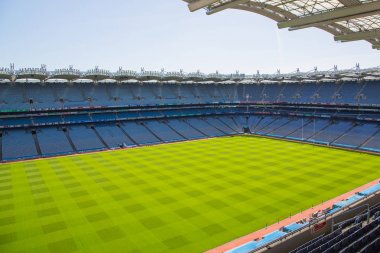 Crocks park Stadyumu panoramik Dublin, İrlanda.