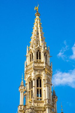 Brussel Grand Place üzerinde tarihi binalar