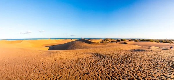 Maspalomas sanddyner på ön Gran Canaria — Stockfoto