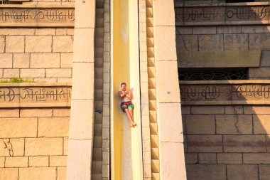 Aquaventure'den waterpark Atlantis Hotel Dubai