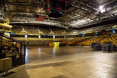 Büyük boş kapalı Stadyumu arena, Orlando, Florida, ABD bulunan.