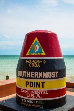 Güney Noktası İşareti, Key West, Florida, ABD