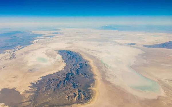 Belle Vue Aérienne Depuis Avion Sur Les États Unis Les — Photo