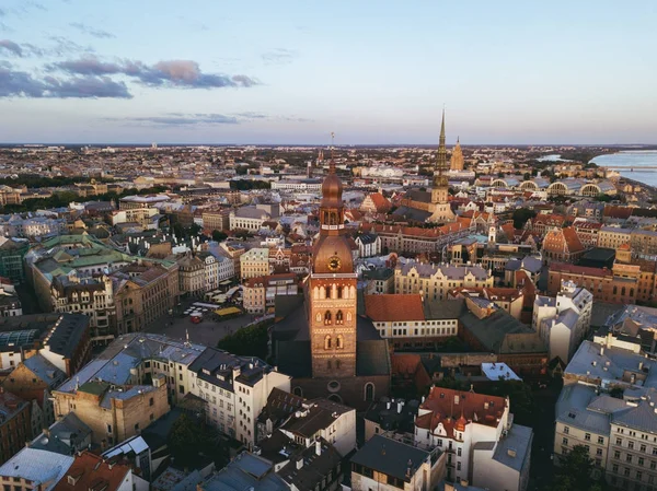 Vista panorámica del casco antiguo de Riga —  Fotos de Stock