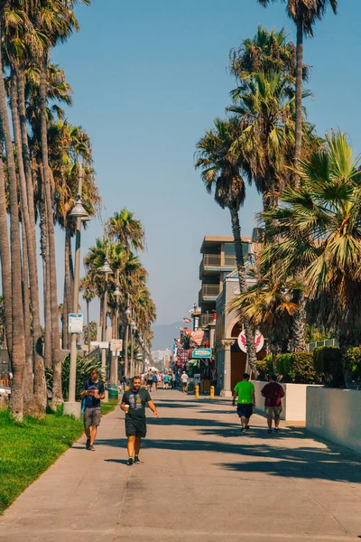 Superbe Quartier Artistique Plage Venise Los Angeles États Unis Avril — Photo