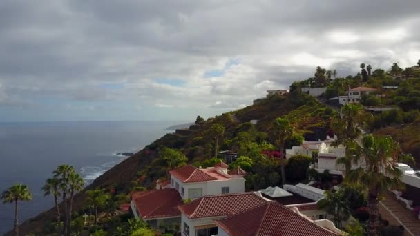 Mooie Ochtend Zonsopgang Uitzicht Vulkaan Teide Tenerife Eiland Van Een — Stockvideo