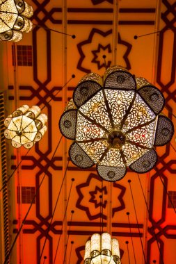 Luang Prabang Laos tapınakta iç 