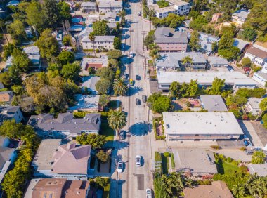 Los Angeles bölgesinde Hollywood işareti