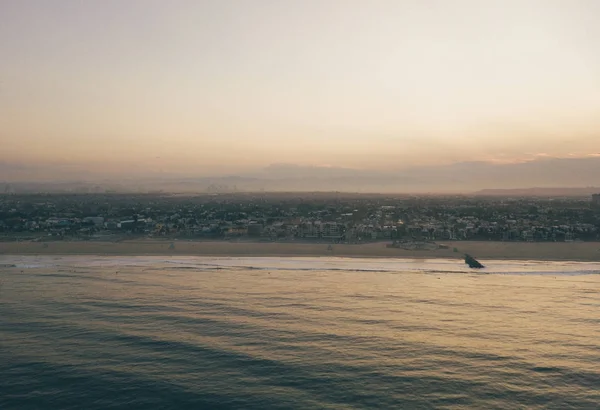 Sunrise at Venice beach in Los Angeles — Stock Photo, Image