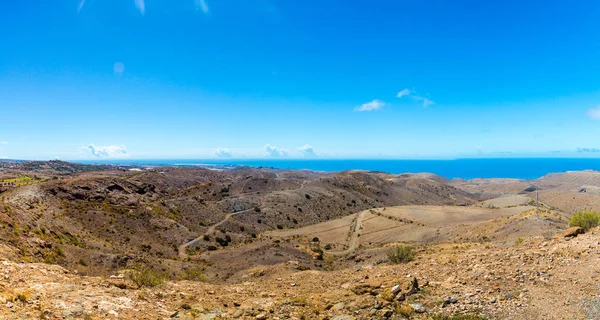 Красивый Вид Скалистую Достопримечательность Острове Гран Канария Испания — стоковое фото