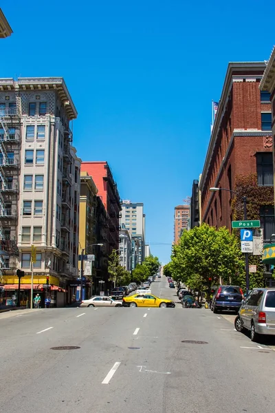 Krásné Strmé Ulice Města San Francisco — Stock fotografie