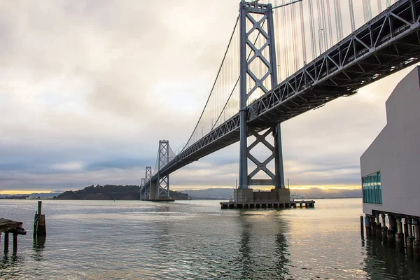 Belle Vue Sur Baie San Francisco Avec Golden Gate Pont — Photo