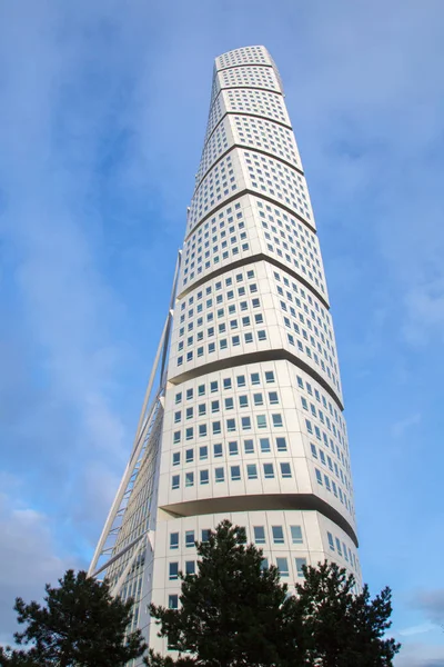 Turning torso Malmo — Stok fotoğraf