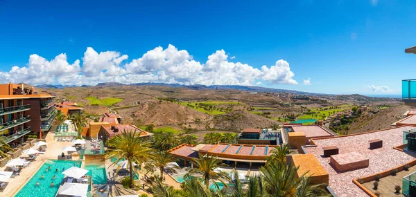 Hermosa vista en España en la isla — Foto de Stock