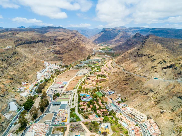 Puerto Mogan ville sur l'île de Gran Canaria — Photo