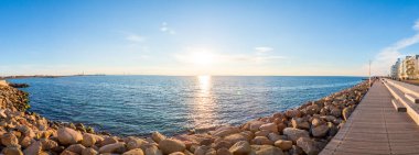 Öresund Köprüsü panoramik Malmo City