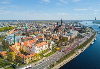 Riga Lattelecom maraton insanlar 