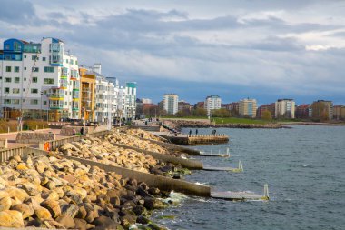 Okyanus tarafından Malmo Vastre Hamnen