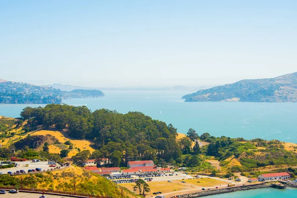 Hermosa Vista Bahía San Francisco Con Océano Fondo —  Fotos de Stock
