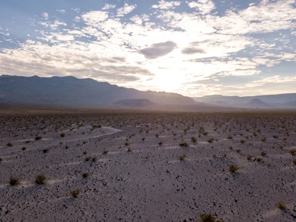 Vue aérienne de la vallée de la mort aux États-Unis — Photo