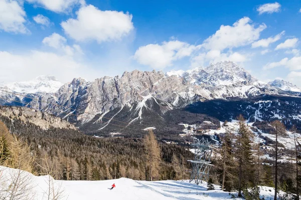 Prachtige Bergen Alpen Italië Winter — Stockfoto