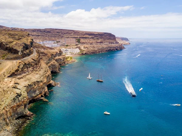 Luftaufnahme der Insel Gran Canaria — Stockfoto